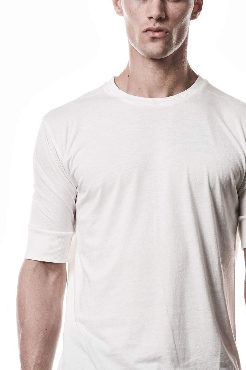 OFF WHITE RIB CUFFS TEE