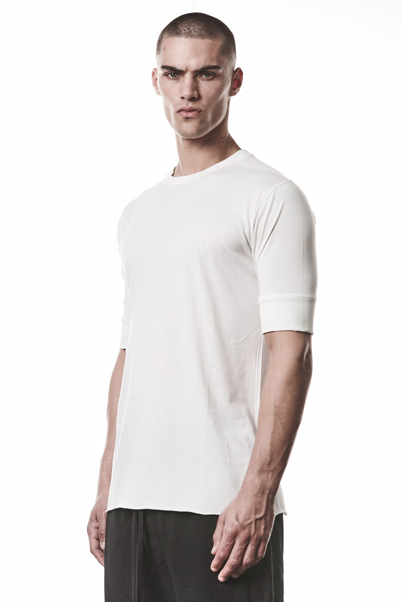 OFF WHITE RIB CUFFS TEE