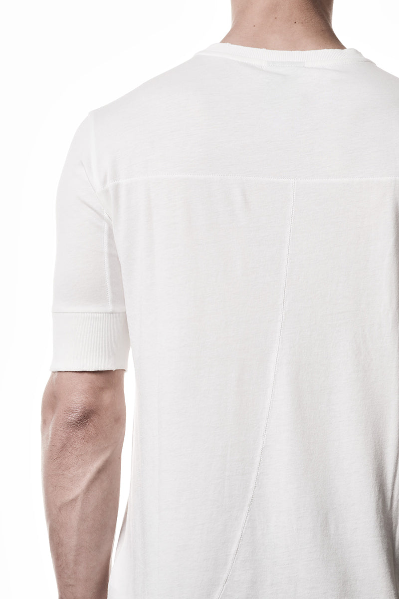 OFF WHITE RIB CUFFS TEE