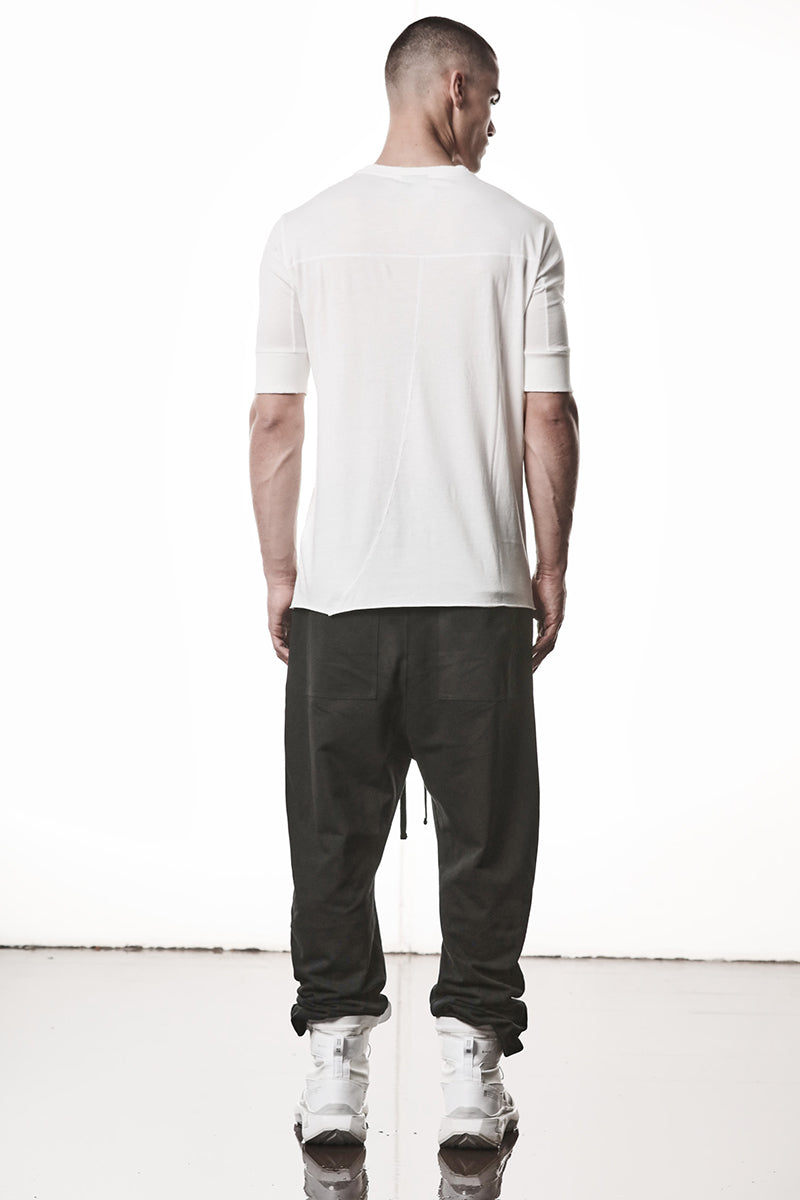 OFF WHITE RIB CUFFS TEE