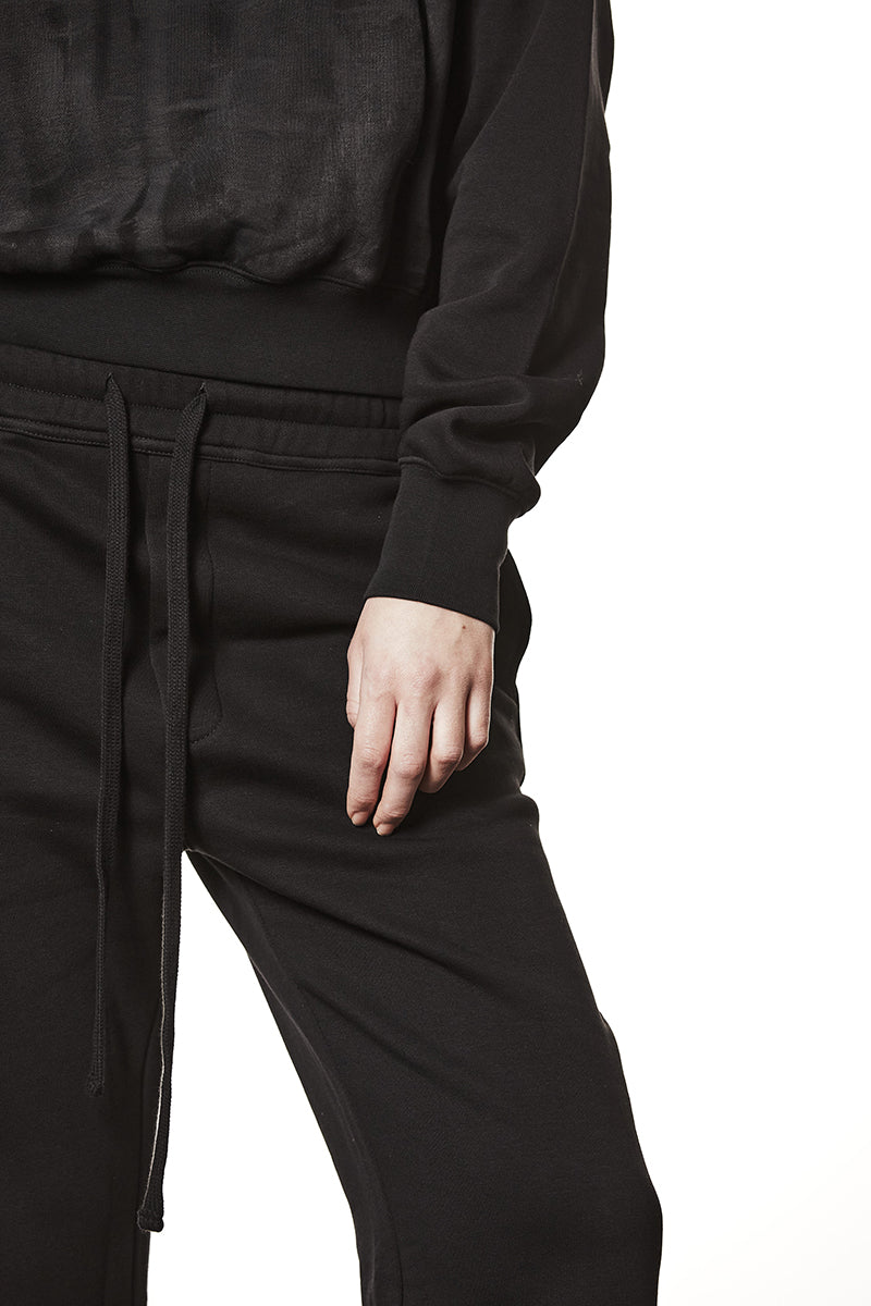 HAND PAINTED HOODED SWEATSHIRT