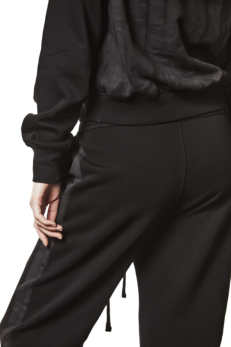 HAND PAINTED HOODED SWEATSHIRT