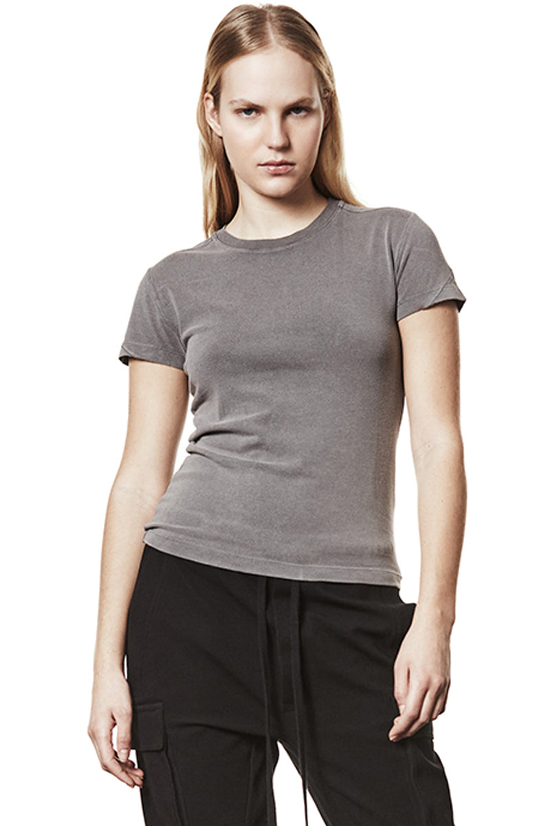 USED GREY BASIC MODAL BLEND TEE
