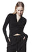 BLACK WRAPPED MATMIX TOP