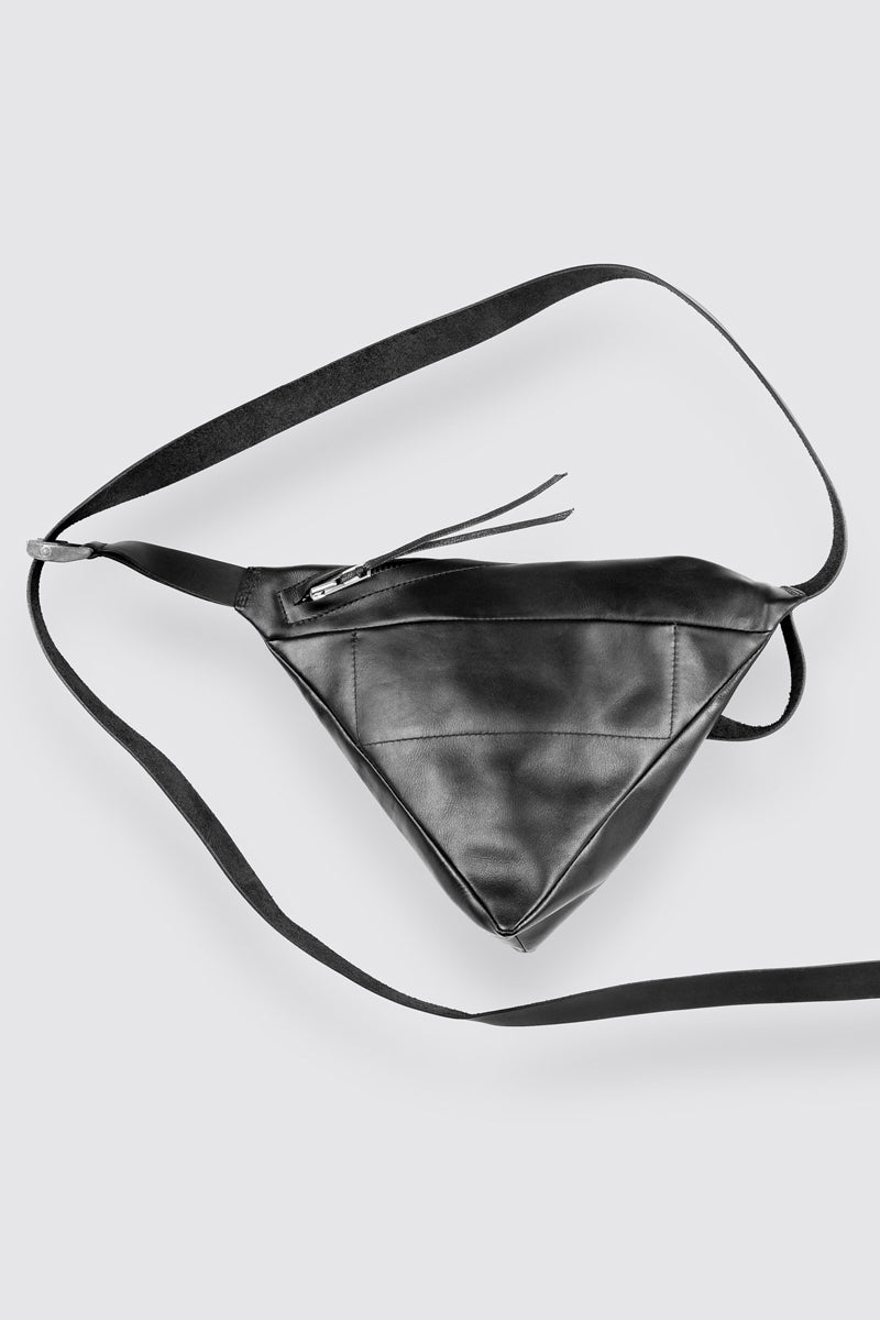 COW PULL UP LEATHER FANNY PACK || 30W