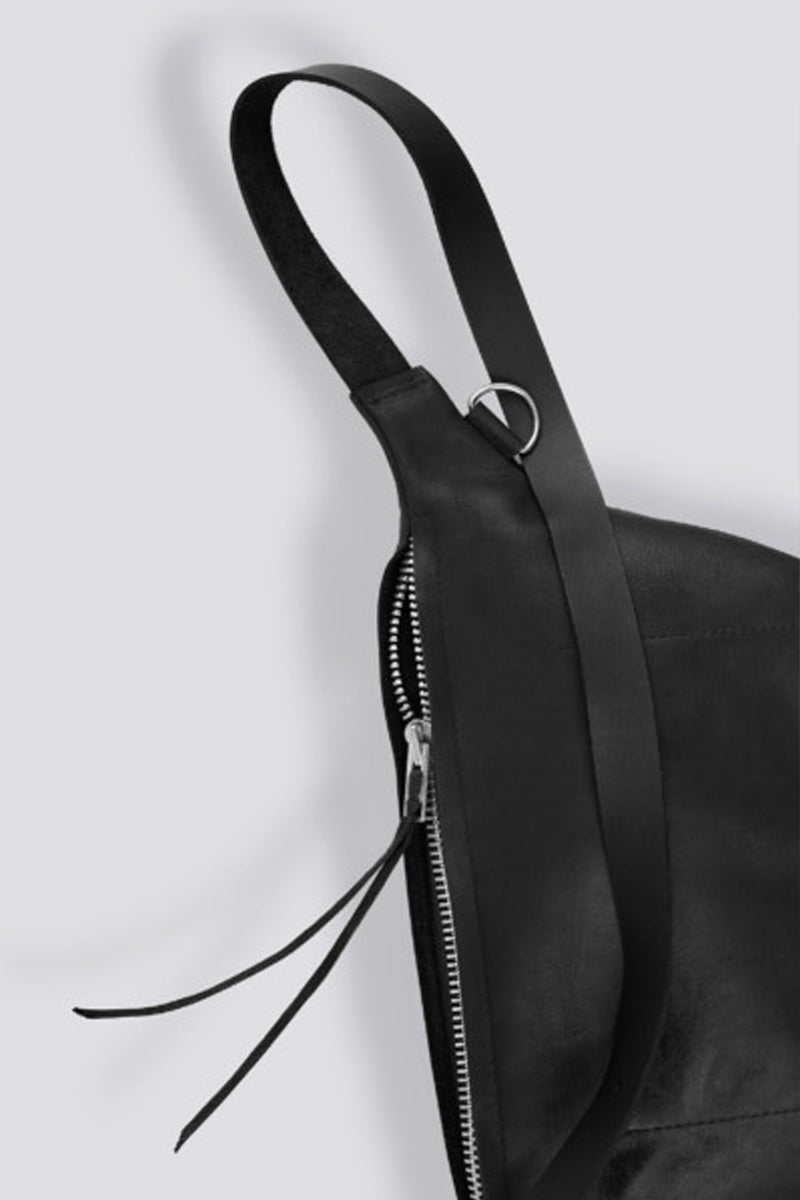 Silky Leather Fanny Pack || 2N