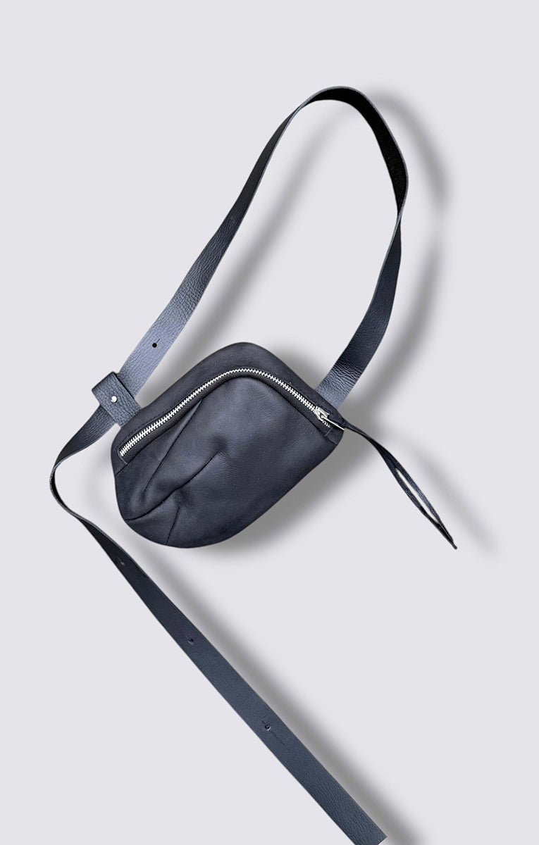 COW LEATHER FANNY PACK || 45F