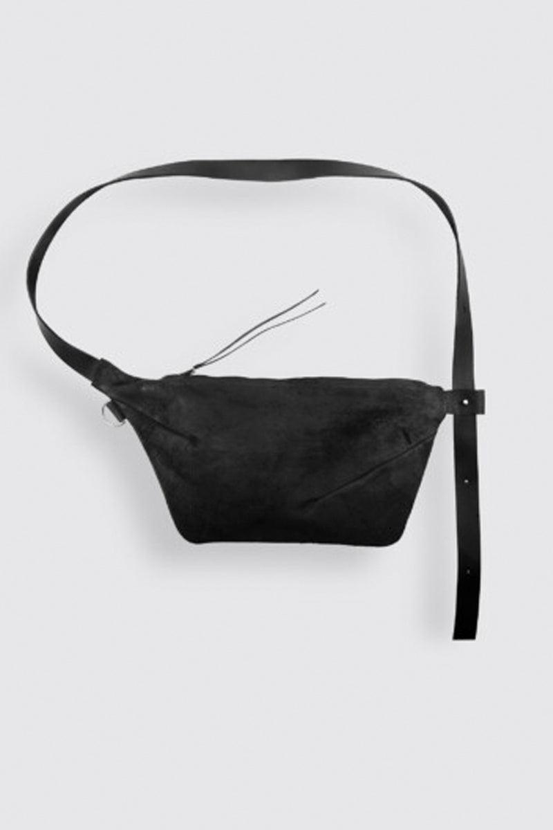 Reversed Leather Fanny Pack || 2S