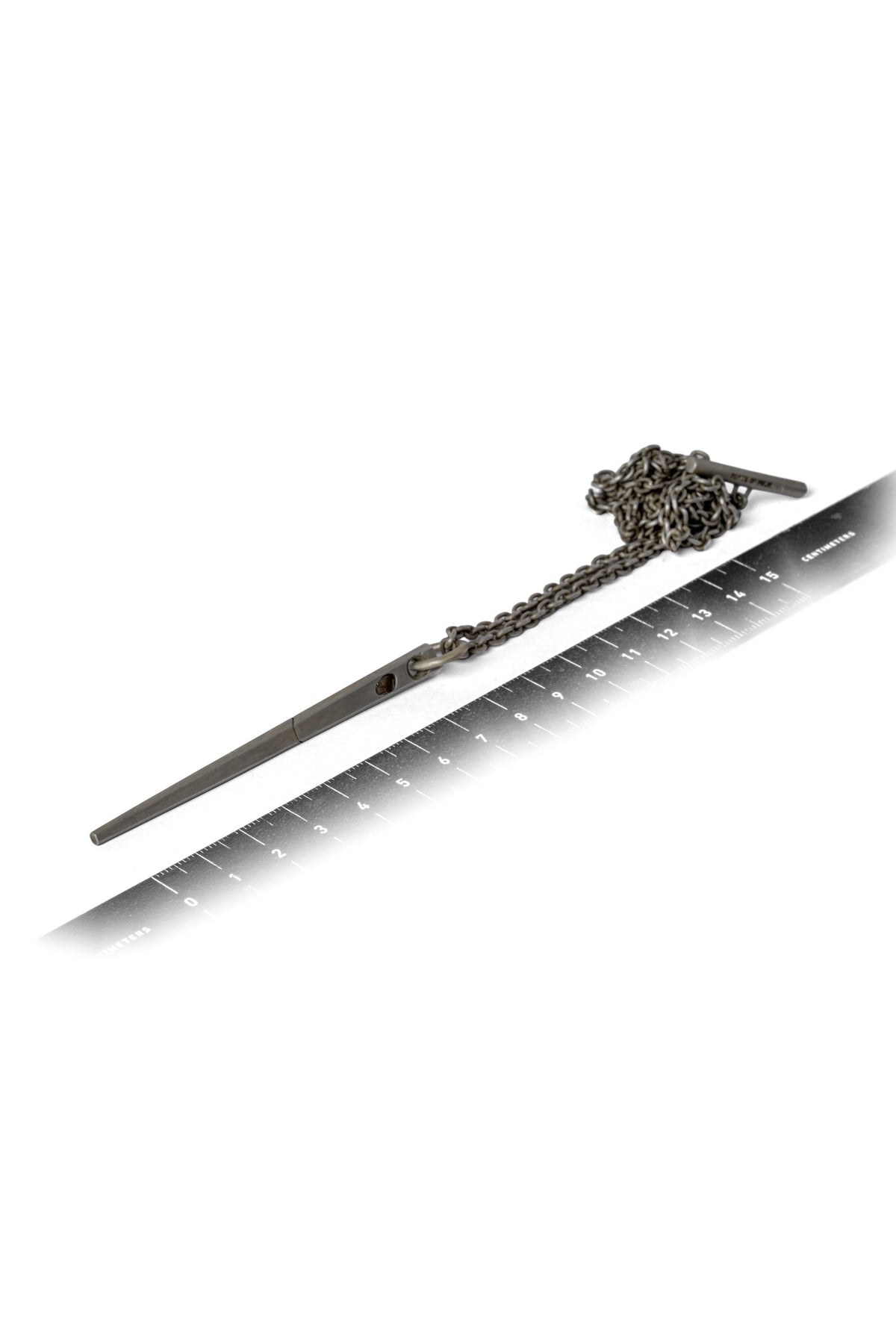 Spike Necklace (0.15 CT, Diamond Slab, DA+DIA)