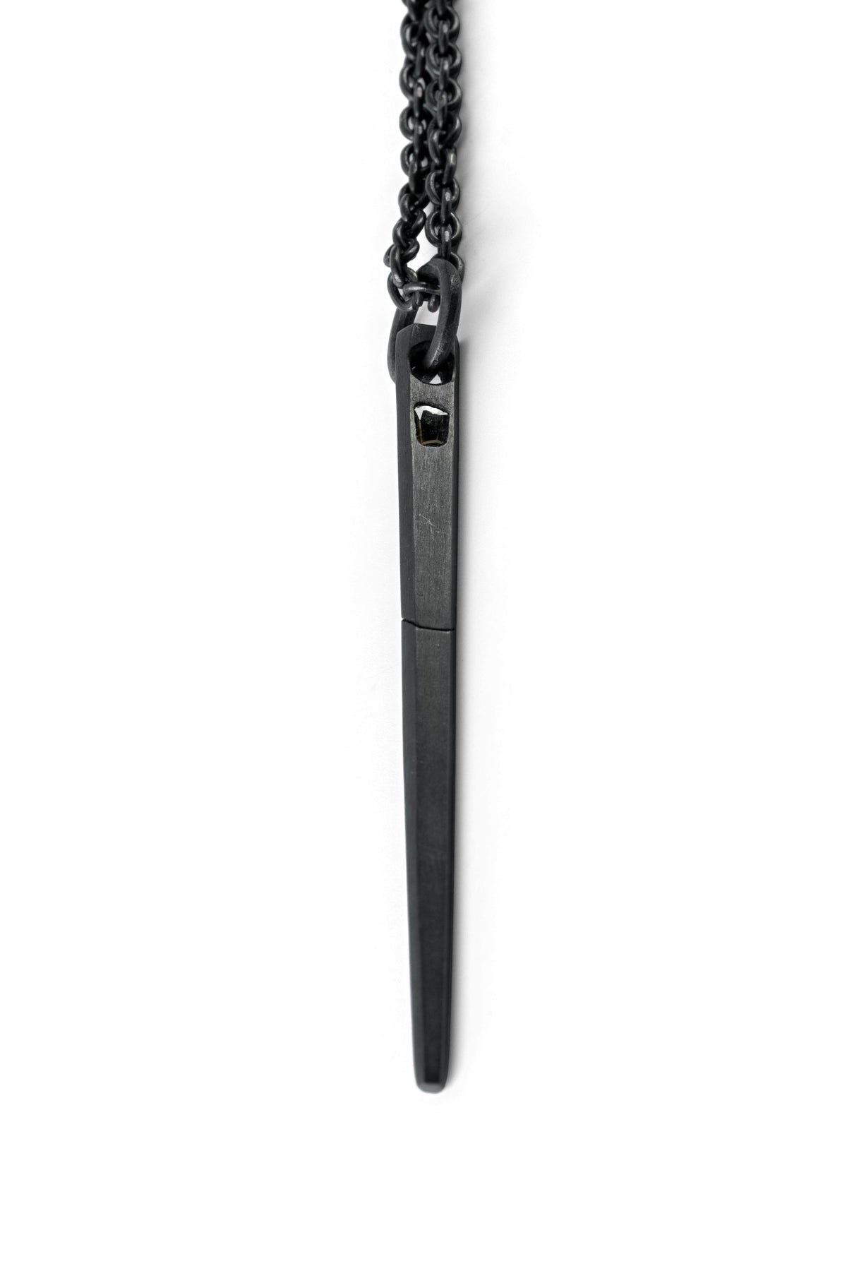Spike Necklace (0.15 CT, Diamond Slab, KA+DIA)