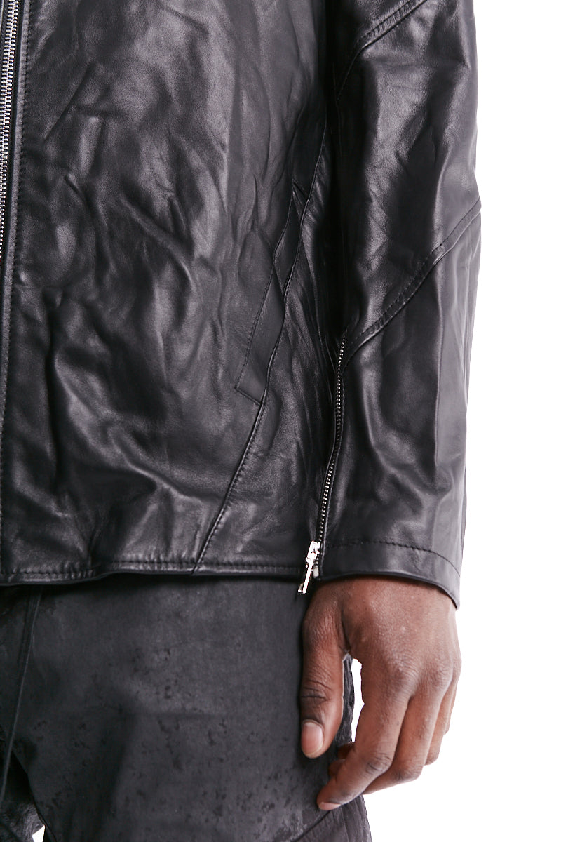 La Haine Inside Us | Shop Online | SS23 | Crumpled Leather Jacket