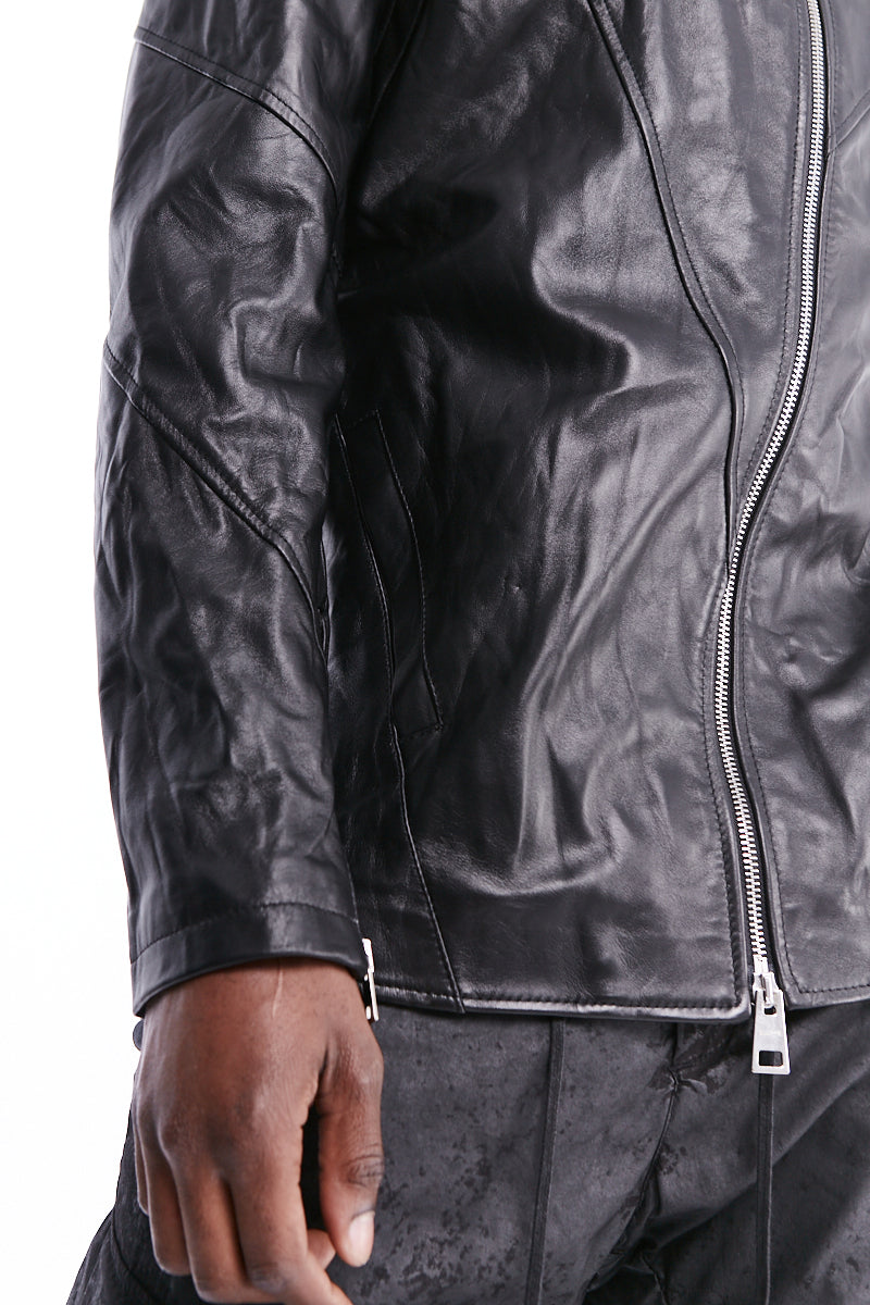 La Haine Inside Us | Shop Online | SS23 | Crumpled Leather Jacket