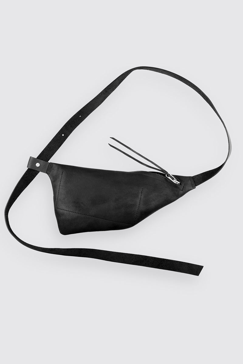 Silky Leather Fanny Pack || 10N