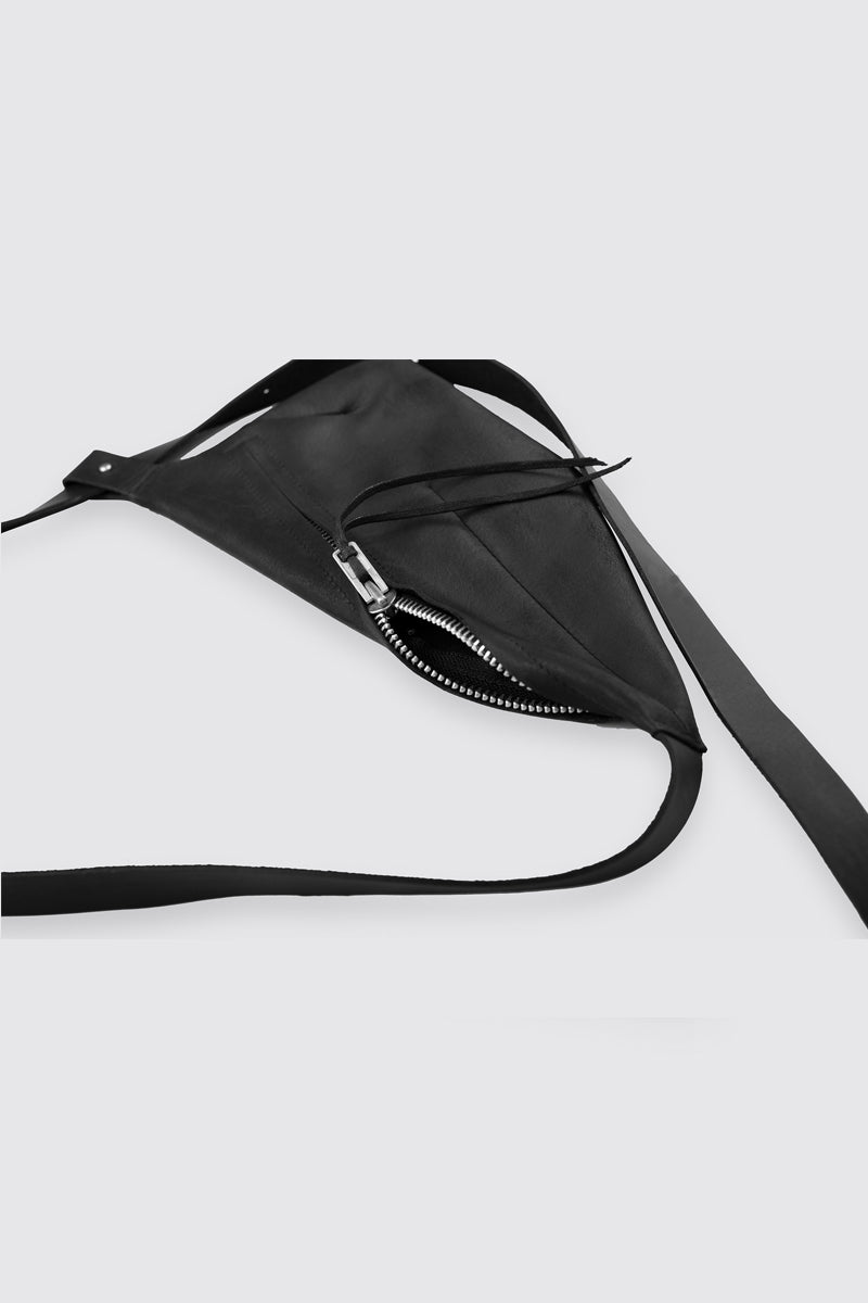 Silky Leather Fanny Pack || 10N