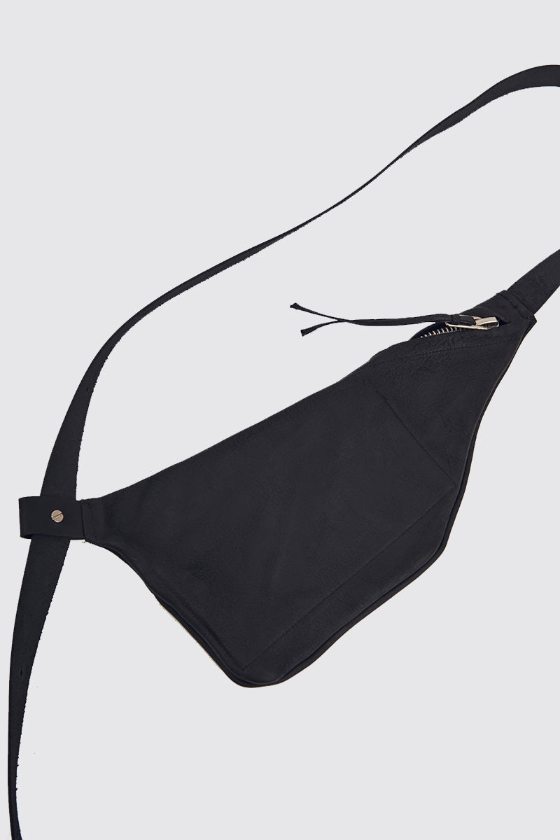Silky Leather Fanny Pack || 10N