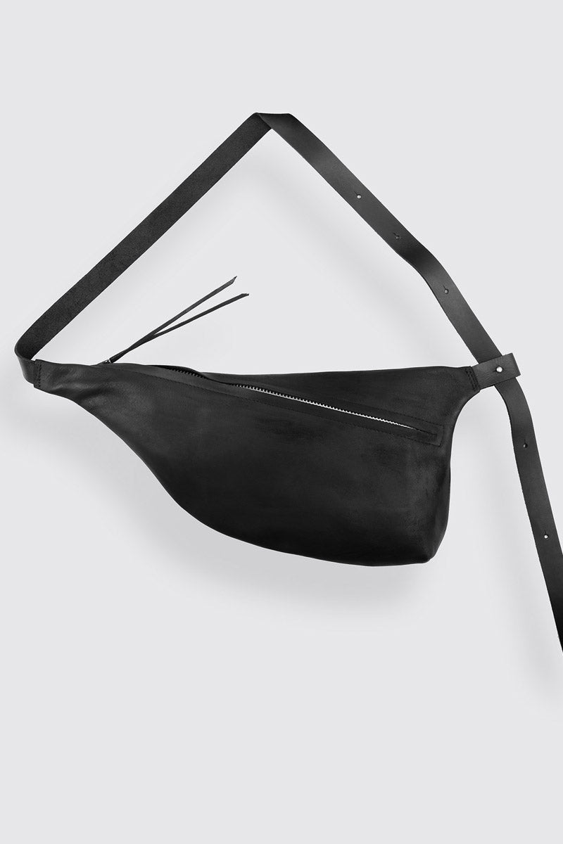 Silky Leather Fanny Pack || 3N