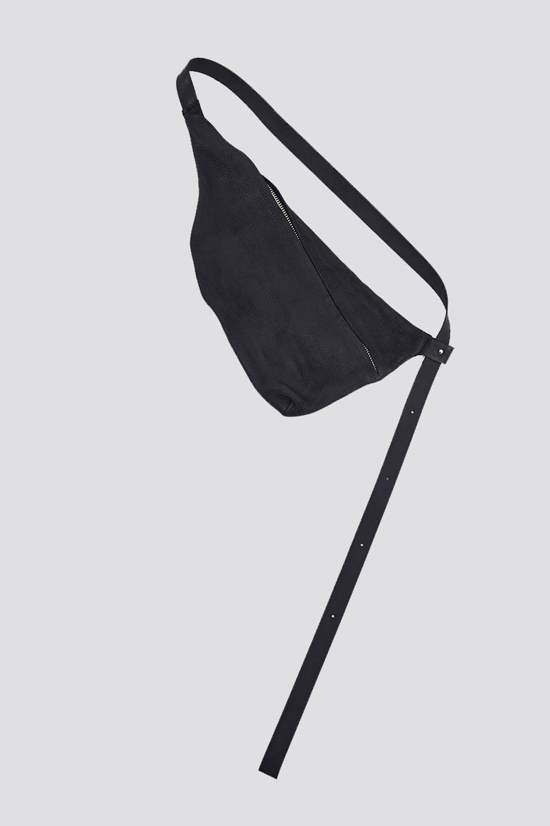 Silky Leather Fanny Pack || 3N