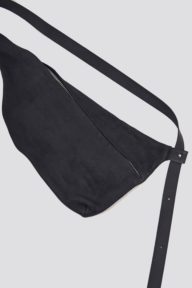 Silky Leather Fanny Pack || 3N