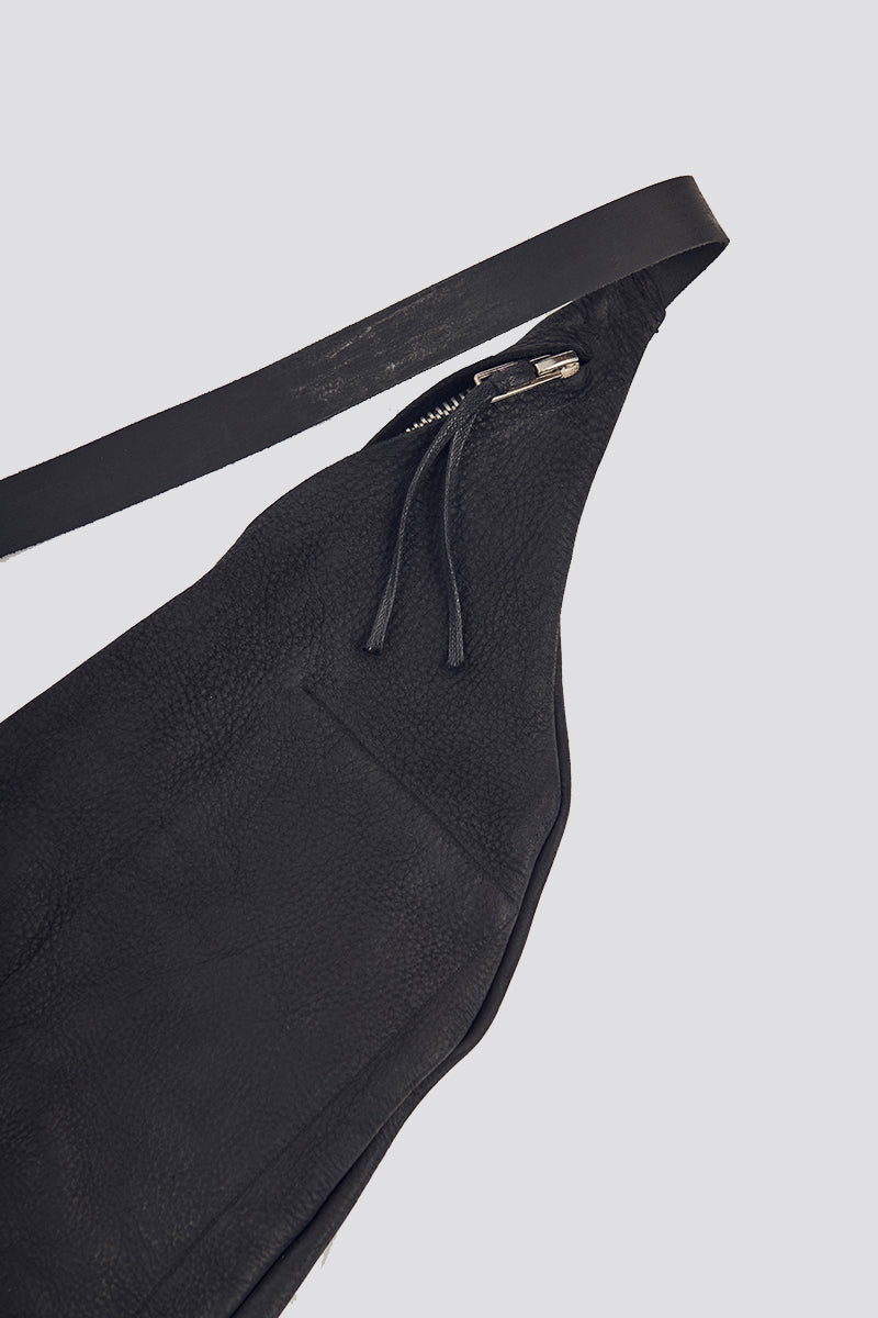 Silky Leather Fanny Pack || 3N